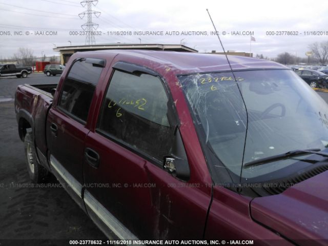 1GCGK23UX4F165317 - 2004 CHEVROLET SILVERADO K2500 RED photo 6