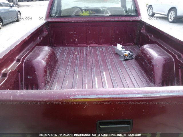 1GCCS144XS8132651 - 1995 CHEVROLET S TRUCK S10 RED photo 8