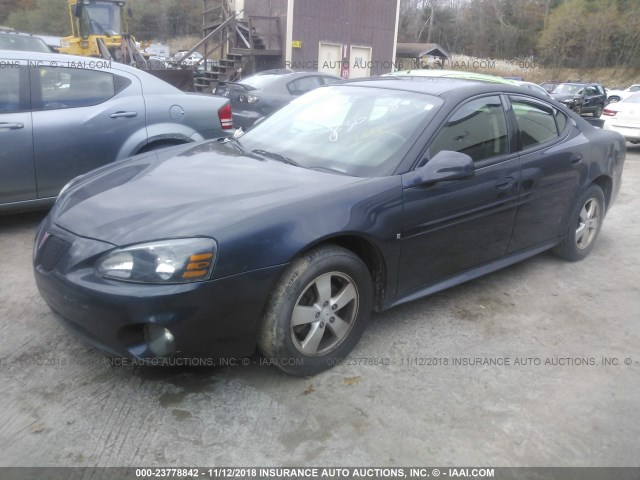 2G2WP552481175093 - 2008 PONTIAC GRAND PRIX შავი ფოტო 2