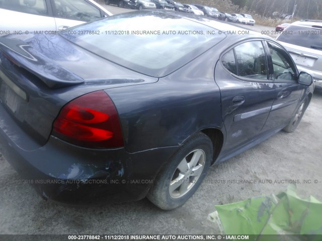 2G2WP552481175093 - 2008 PONTIAC GRAND PRIX შავი ფოტო 4