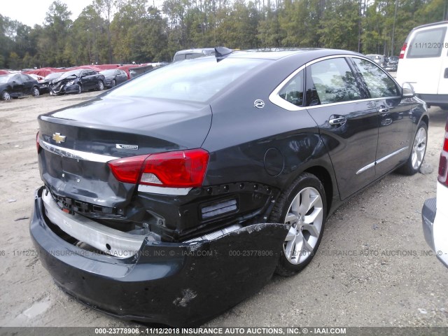 2G1125S34J9134254 - 2018 CHEVROLET IMPALA PREMIER GRAY photo 4