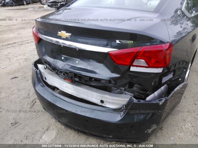 2G1125S34J9134254 - 2018 CHEVROLET IMPALA PREMIER GRAY photo 6