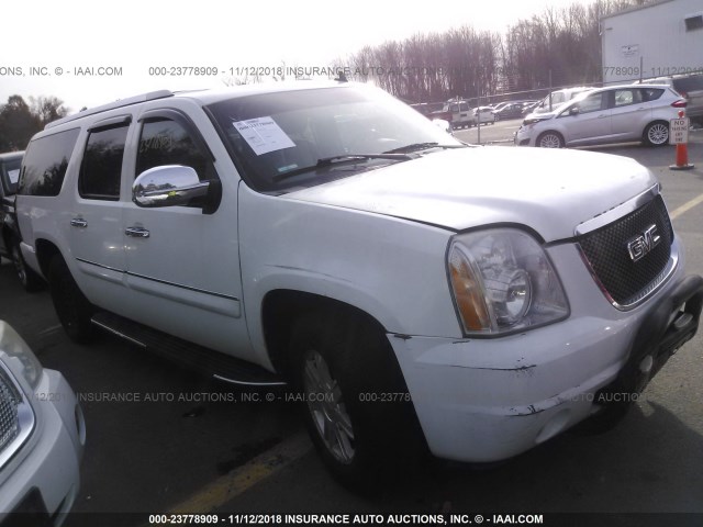 1GKFK66837J203770 - 2007 GMC YUKON XL DENALI WHITE photo 1