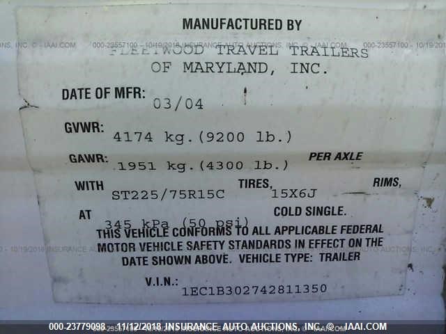 1EC1B302742811350 - 2004 HEARTLAND PRWL28PBHS  未知 照片 10