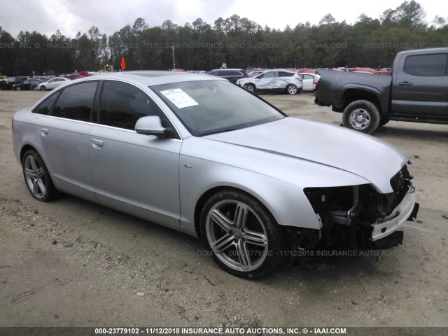 WAUEKAFBXBN041446 - 2011 AUDI A6 PREMIUM PLUS SILVER photo 1