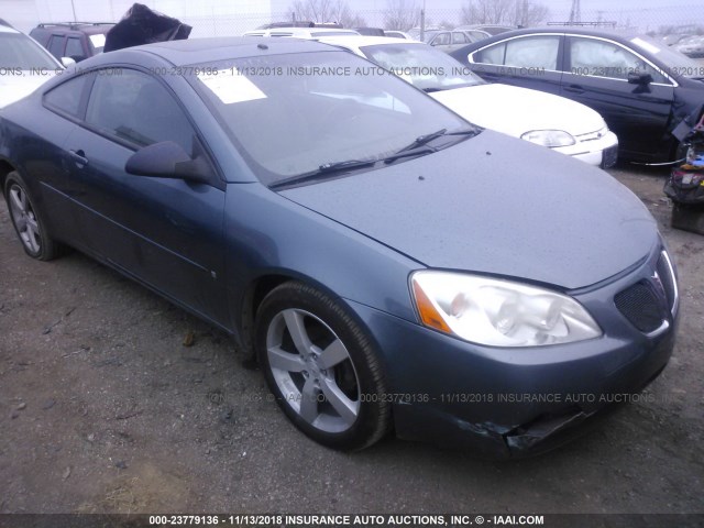 1G2ZM151064261864 - 2006 PONTIAC G6 GTP BLUE photo 1