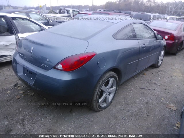 1G2ZM151064261864 - 2006 PONTIAC G6 GTP BLUE photo 4