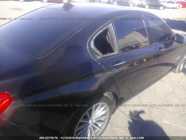 WBAKA83539CY34316 - 2009 BMW 750 I BLACK photo 6