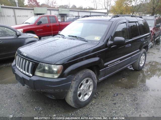 1J4GX48SX4C362584 - 2004 JEEP GRAND CHEROKEE LAREDO/COLUMBIA/FREEDOM 黑色 照片 2
