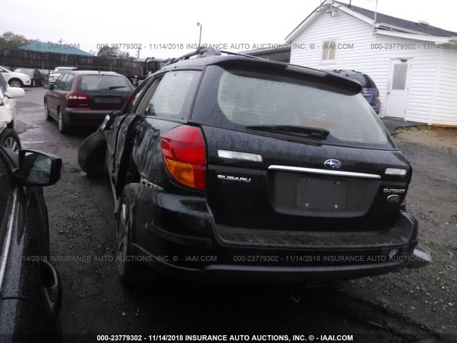 4S4BP86CX54379587 - 2005 SUBARU LEGACY OUTBACK H6 R LL BEAN BLACK photo 3