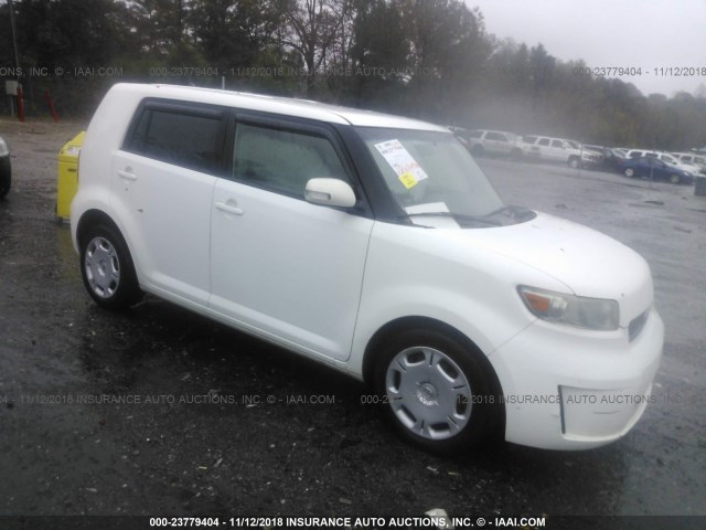 JTLKE50E981037044 - 2008 TOYOTA SCION XB Ақ фото 1