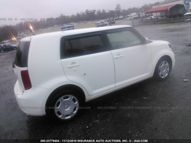 JTLKE50E981037044 - 2008 TOYOTA SCION XB Ақ фото 4