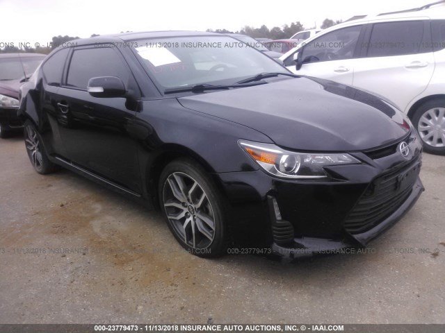 JTKJF5C70E3078110 - 2014 TOYOTA SCION TC 黑色 照片 1