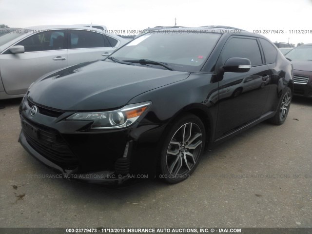 JTKJF5C70E3078110 - 2014 TOYOTA SCION TC 黑色 照片 2
