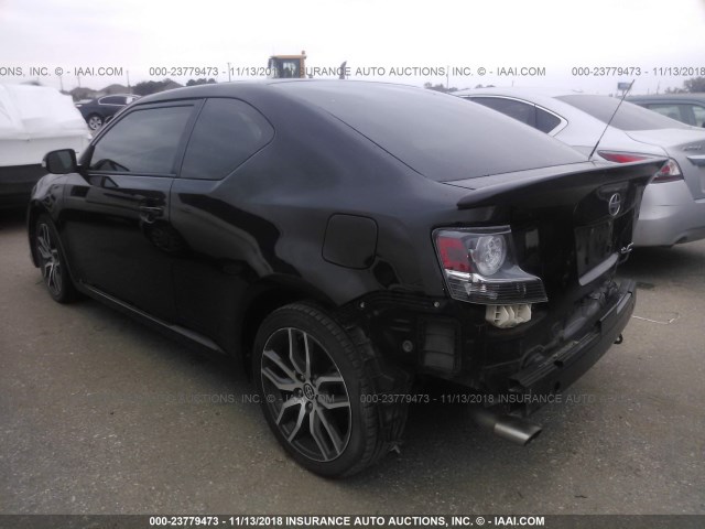 JTKJF5C70E3078110 - 2014 TOYOTA SCION TC 黑色 照片 3