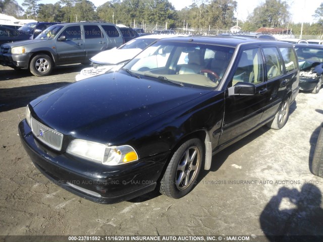 YV1LW61JXY2734595 - 2000 VOLVO V70 SE BLACK photo 2