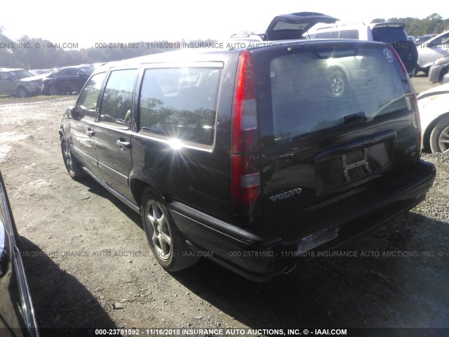 YV1LW61JXY2734595 - 2000 VOLVO V70 SE BLACK photo 3