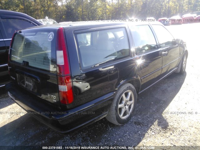 YV1LW61JXY2734595 - 2000 VOLVO V70 SE BLACK photo 4