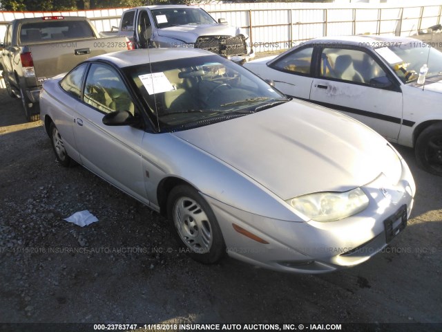 1G8ZY127X1Z115390 - 2001 SATURN SC2 SILVER photo 1