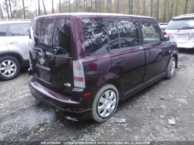 JTLKT324950200971 - 2005 TOYOTA SCION XB Күлгін фото 4