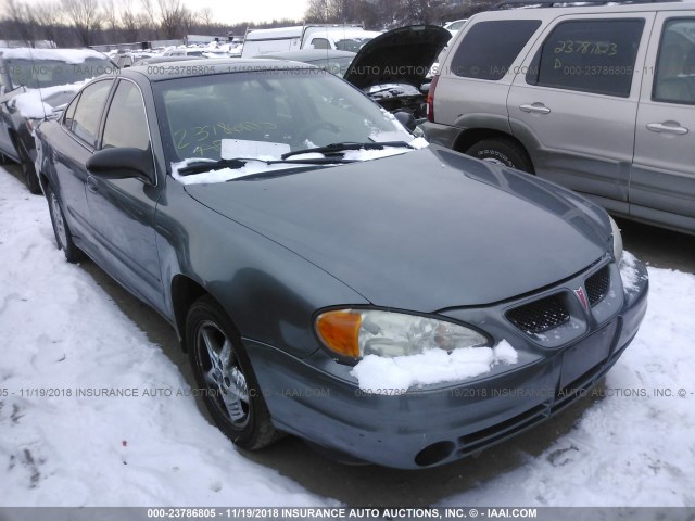 1G2NF52F23C201859 - 2003 PONTIAC GRAND AM SE1 GRAY photo 1