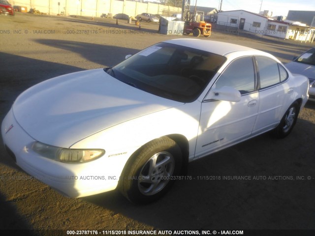 1G2WJ52K4VF321146 - 1997 PONTIAC GRAND PRIX SE WHITE photo 2