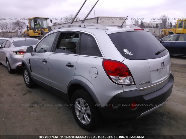 3GSCL33P29S618042 - 2009 SATURN VUE XE SILVER photo 3