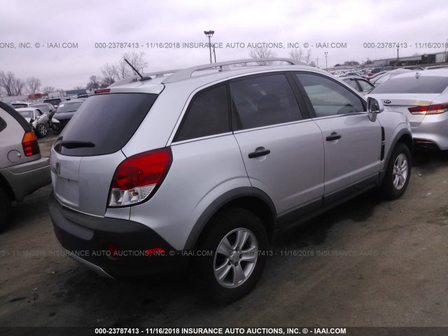 3GSCL33P29S618042 - 2009 SATURN VUE XE SILVER photo 4