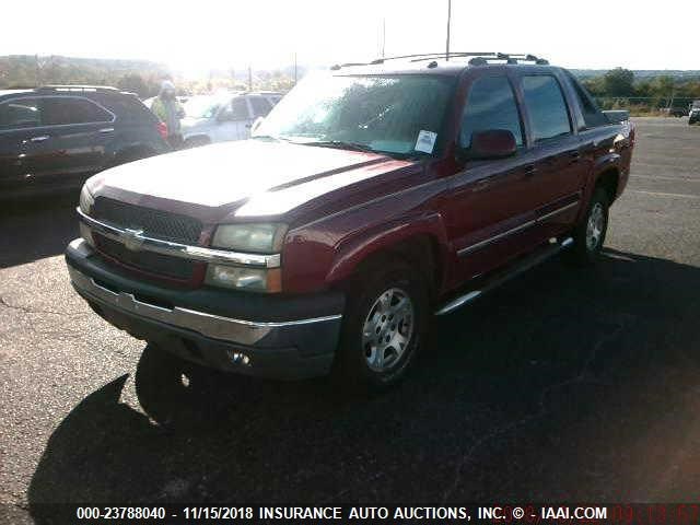 3GNEC12Z15G262215 - 2005 CHEVROLET AVALANCHE C1500 MAROON photo 1