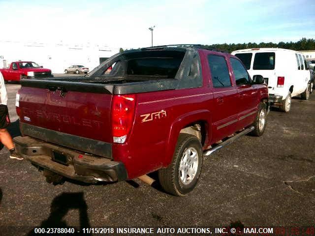 3GNEC12Z15G262215 - 2005 CHEVROLET AVALANCHE C1500 MAROON photo 2