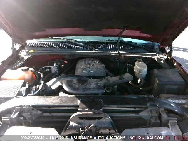 3GNEC12Z15G262215 - 2005 CHEVROLET AVALANCHE C1500 MAROON photo 9