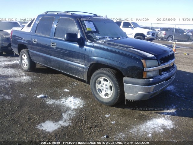 3GNEC12Z36G147665 - 2006 CHEVROLET AVALANCHE C1500 BLUE photo 1