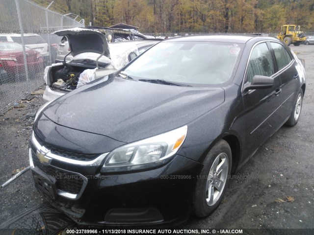 1G11B5SL5EF109912 - 2014 CHEVROLET MALIBU LS 黑色 照片 2