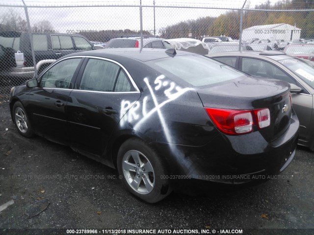 1G11B5SL5EF109912 - 2014 CHEVROLET MALIBU LS 黑色 照片 3