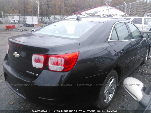 1G11B5SL5EF109912 - 2014 CHEVROLET MALIBU LS 黑色 照片 4