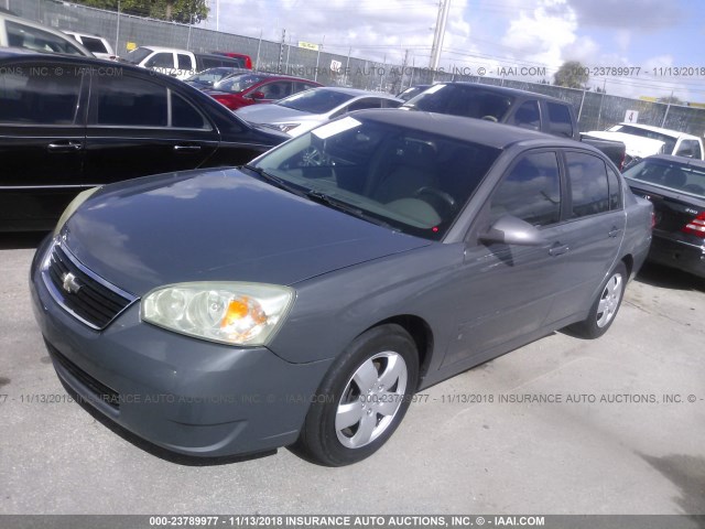 1G1ZT58N78F112033 - 2008 CHEVROLET MALIBU LT/CLASSIC GRAY photo 2