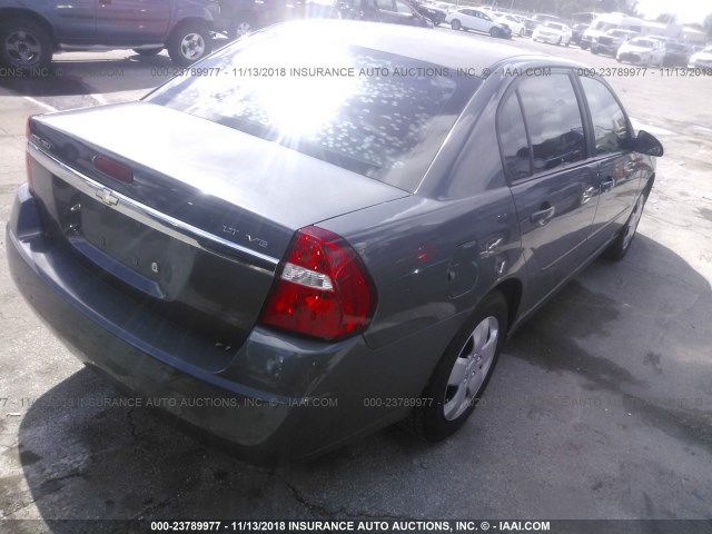 1G1ZT58N78F112033 - 2008 CHEVROLET MALIBU LT/CLASSIC GRAY photo 4