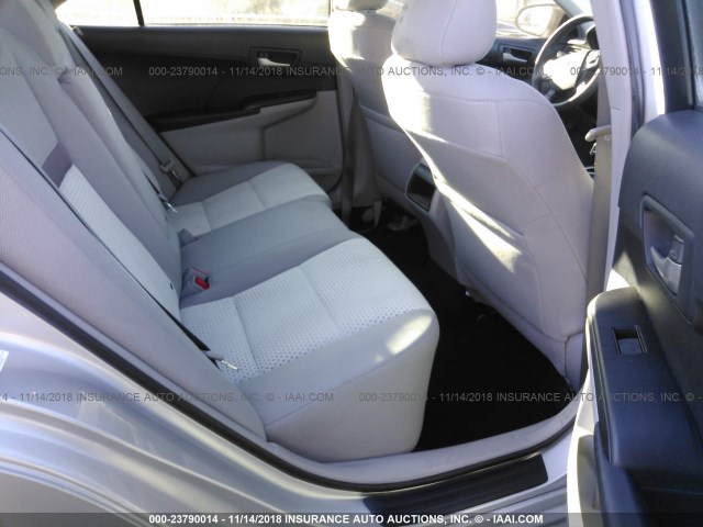 4T4BF1FK1CR249699 - 2012 TOYOTA CAMRY SE/LE/XLE 银色 照片 8