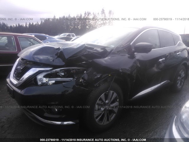 5N1AZ2MH6JN162818 - 2018 NISSAN MURANO S/SL/SV/PLATINUM BLACK photo 6