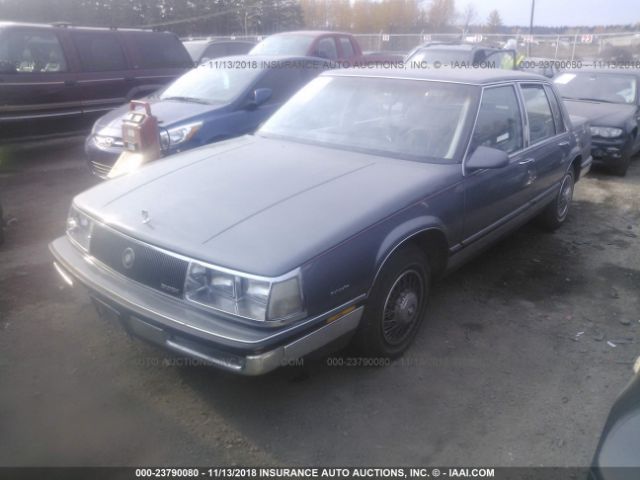 1G4CW6938F1421667 - 1985 BUICK ELECTRA PARK AVENUE GRAY photo 2