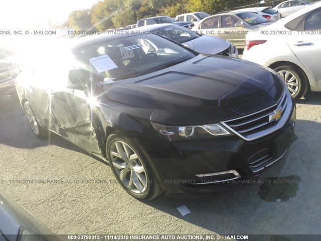 2G1125S38J9129896 - 2018 CHEVROLET IMPALA PREMIER BLACK photo 1