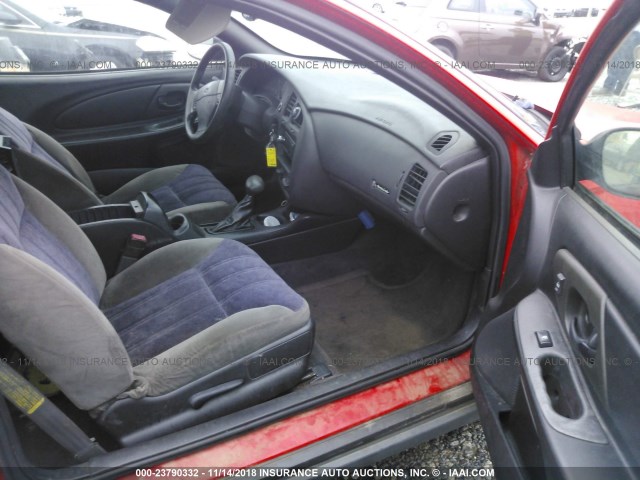 2G1WW12E319177231 - 2001 CHEVROLET MONTE CARLO LS წითელი ფოტო 5