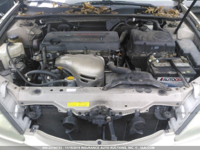 4T1BE32K74U924360 - 2004 TOYOTA CAMRY LE/XLE/SE TAN photo 10