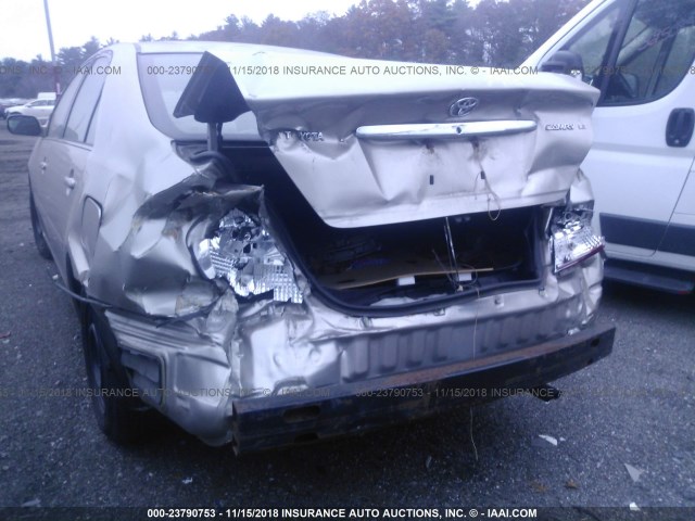 4T1BE32K74U924360 - 2004 TOYOTA CAMRY LE/XLE/SE TAN photo 6