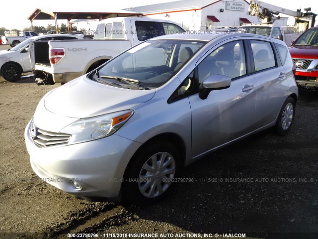 3N1CE2CP4GL364943 - 2016 NISSAN VERSA NOTE S/S PLUS/SV/SL/SR GRAY photo 2
