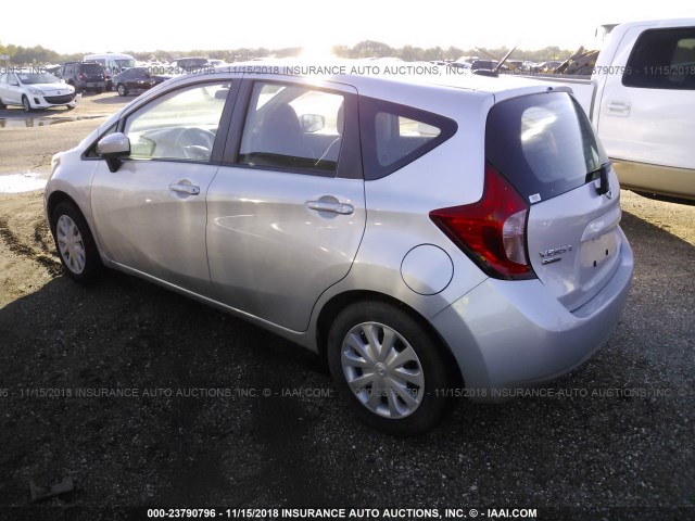 3N1CE2CP4GL364943 - 2016 NISSAN VERSA NOTE S/S PLUS/SV/SL/SR GRAY photo 3
