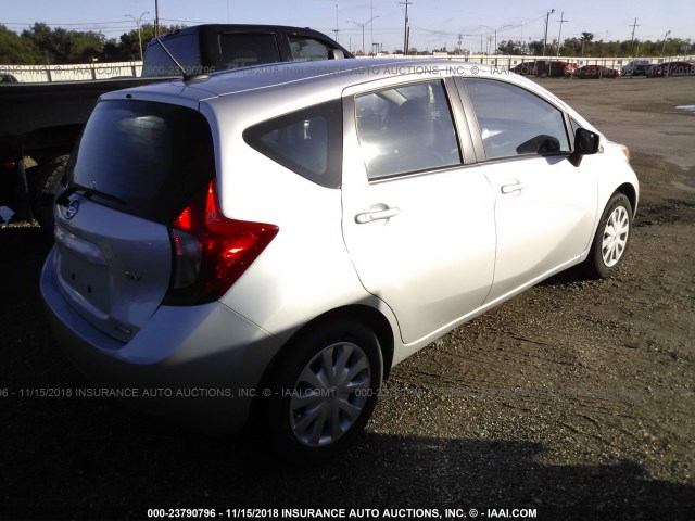 3N1CE2CP4GL364943 - 2016 NISSAN VERSA NOTE S/S PLUS/SV/SL/SR GRAY photo 4