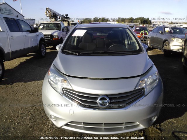 3N1CE2CP4GL364943 - 2016 NISSAN VERSA NOTE S/S PLUS/SV/SL/SR GRAY photo 6