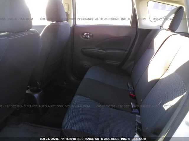 3N1CE2CP4GL364943 - 2016 NISSAN VERSA NOTE S/S PLUS/SV/SL/SR GRAY photo 8