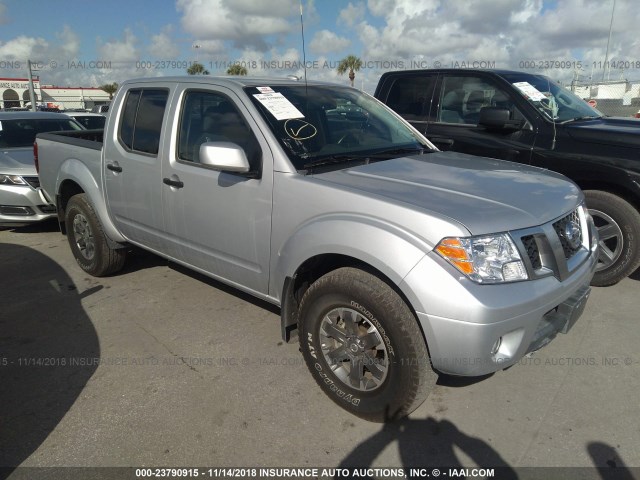 1N6AD0EV3JN740317 - 2018 NISSAN FRONTIER S/SV/SL/PRO-4X SILVER photo 1